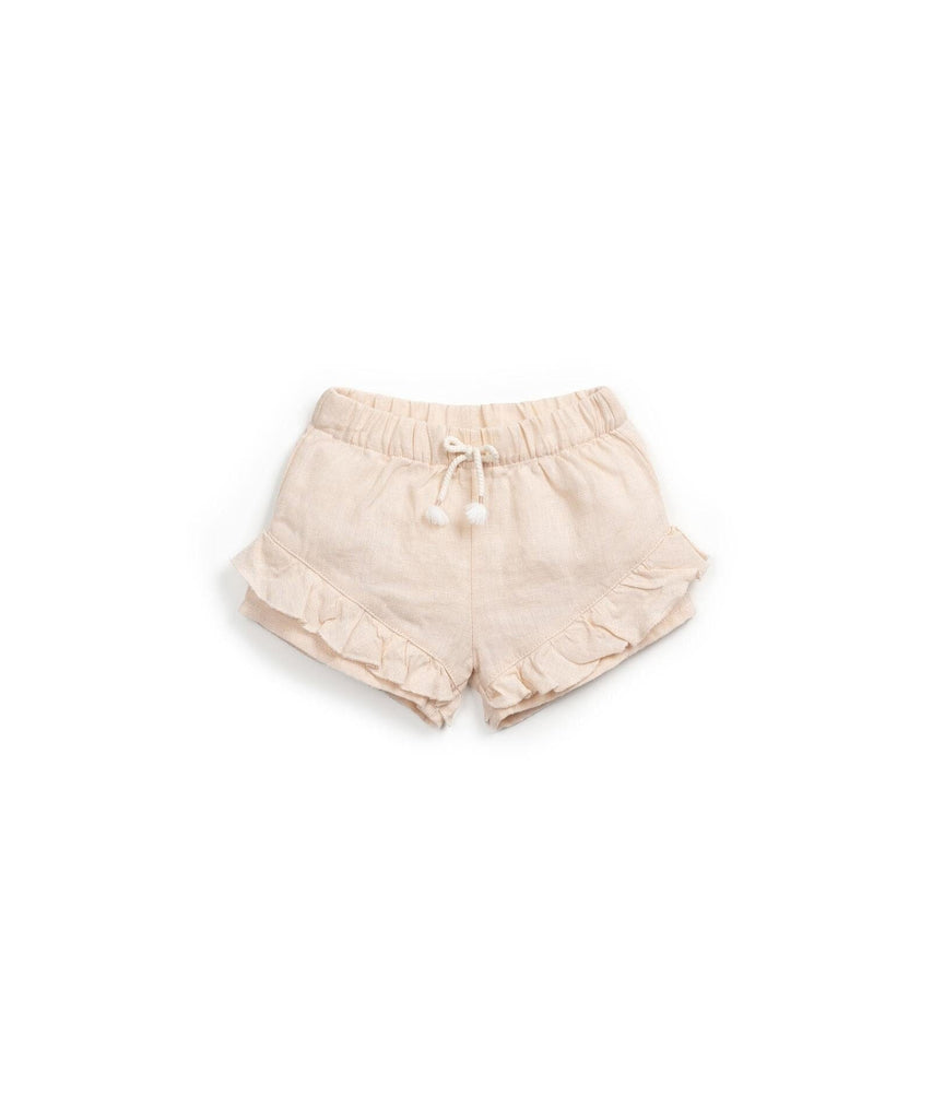 Linnen short - Crochet