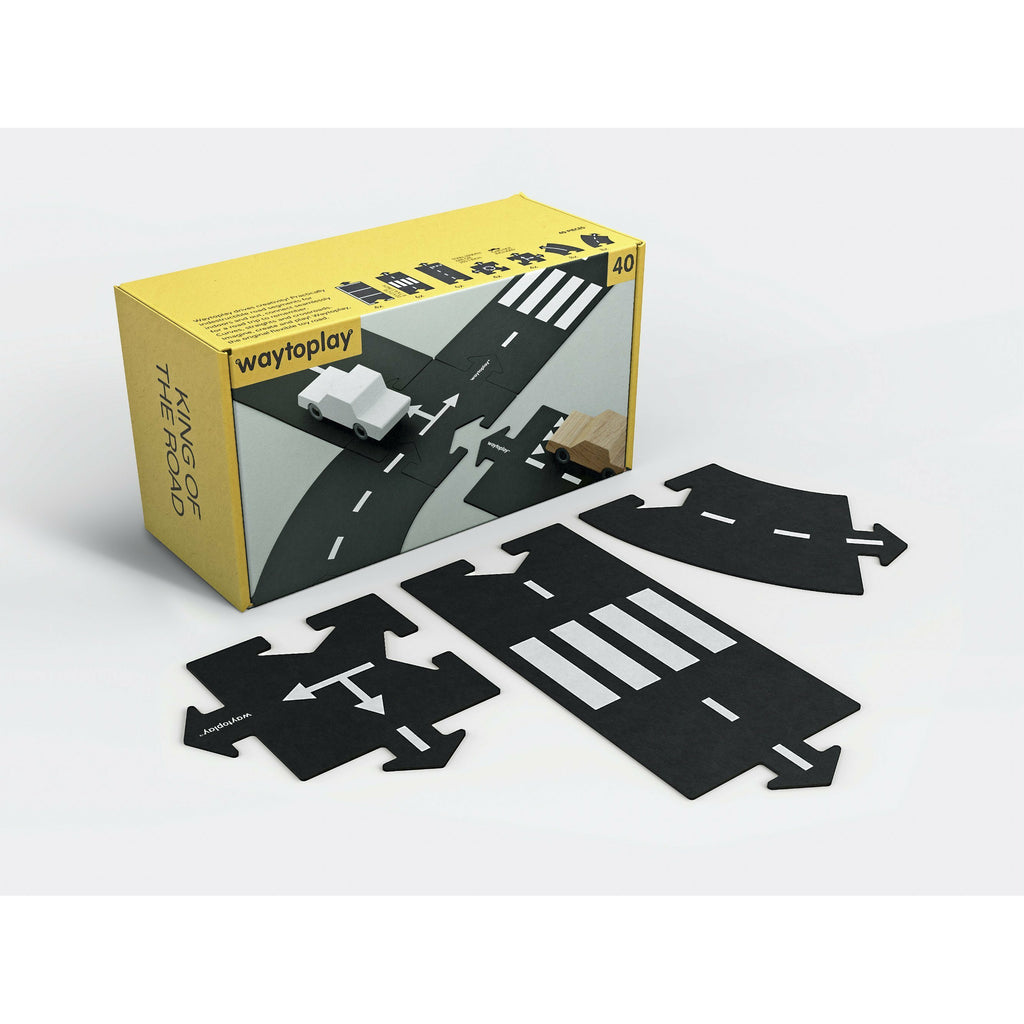 WaytoPlay - Autobaan King of the road - 40 stuks