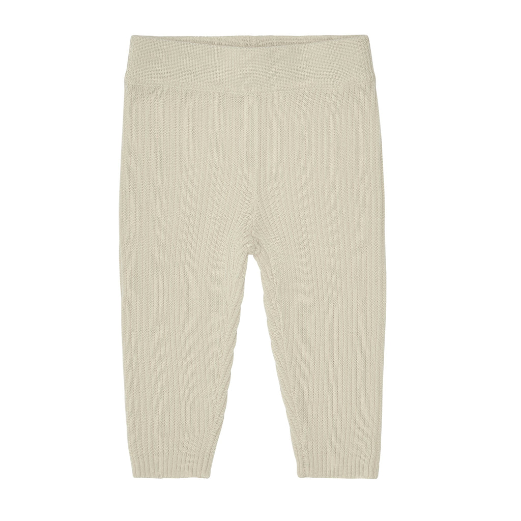 Baby rib leggings - ecru - FUB