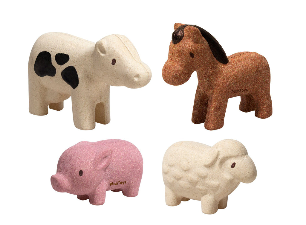 Houten boerderijdieren - PlanToys