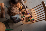 Houten mandala regenboog eggs - Grapat