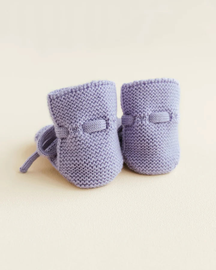 Booties - lilac - hvid