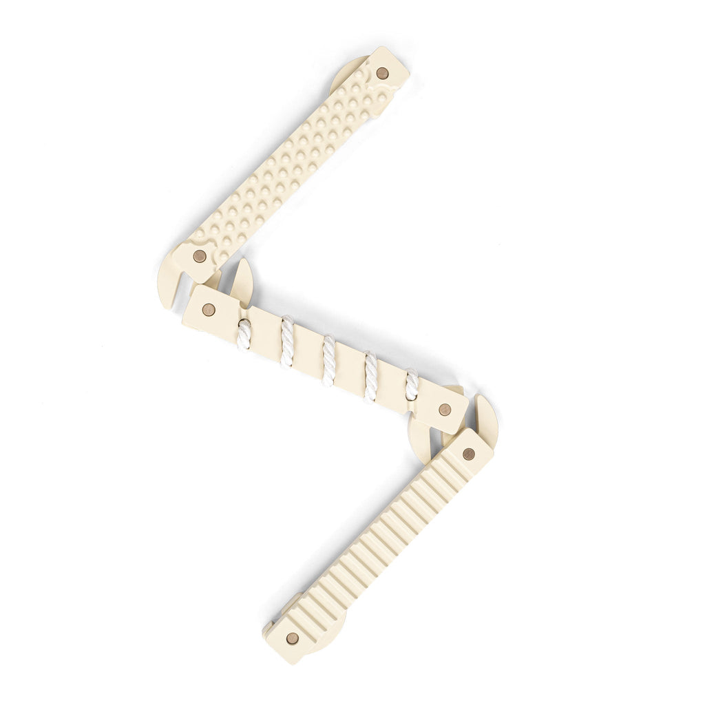 Wooden balance beam - Balance Beam TipiToo mini - Ivory white - Ette Tete