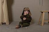 Bonnet Lammy - Winter hat dark brown - Nixnut
