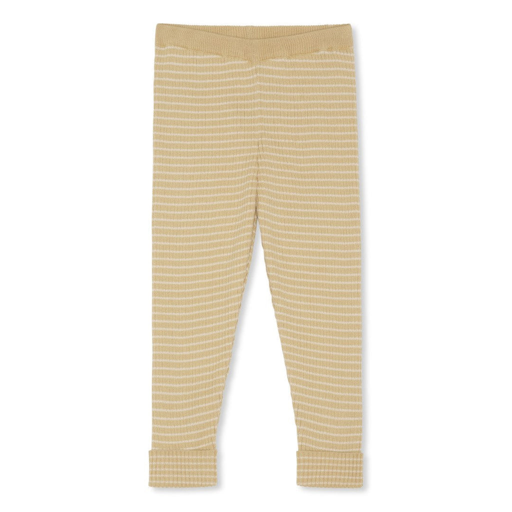 Knit broekje Meo - Reed yellow - Konges Slojd