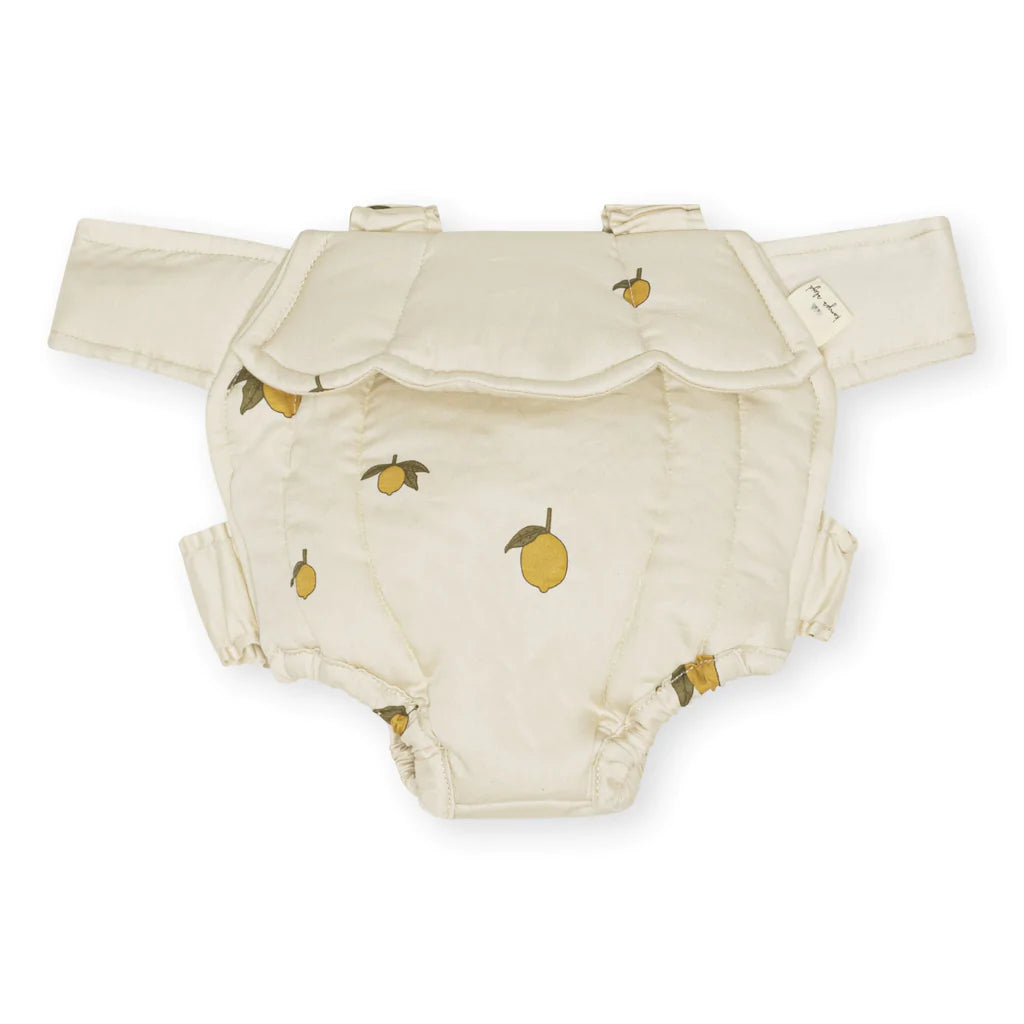 Poppen draagzak - lemon - Konges Slojd