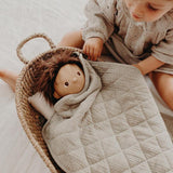 Organic cotton strolley bedset - Seafoam - Olli Ella