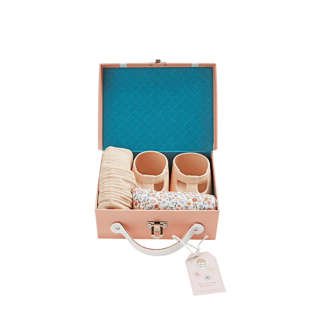 Dinkum Doll travel Togs - Blush - Olli Ella