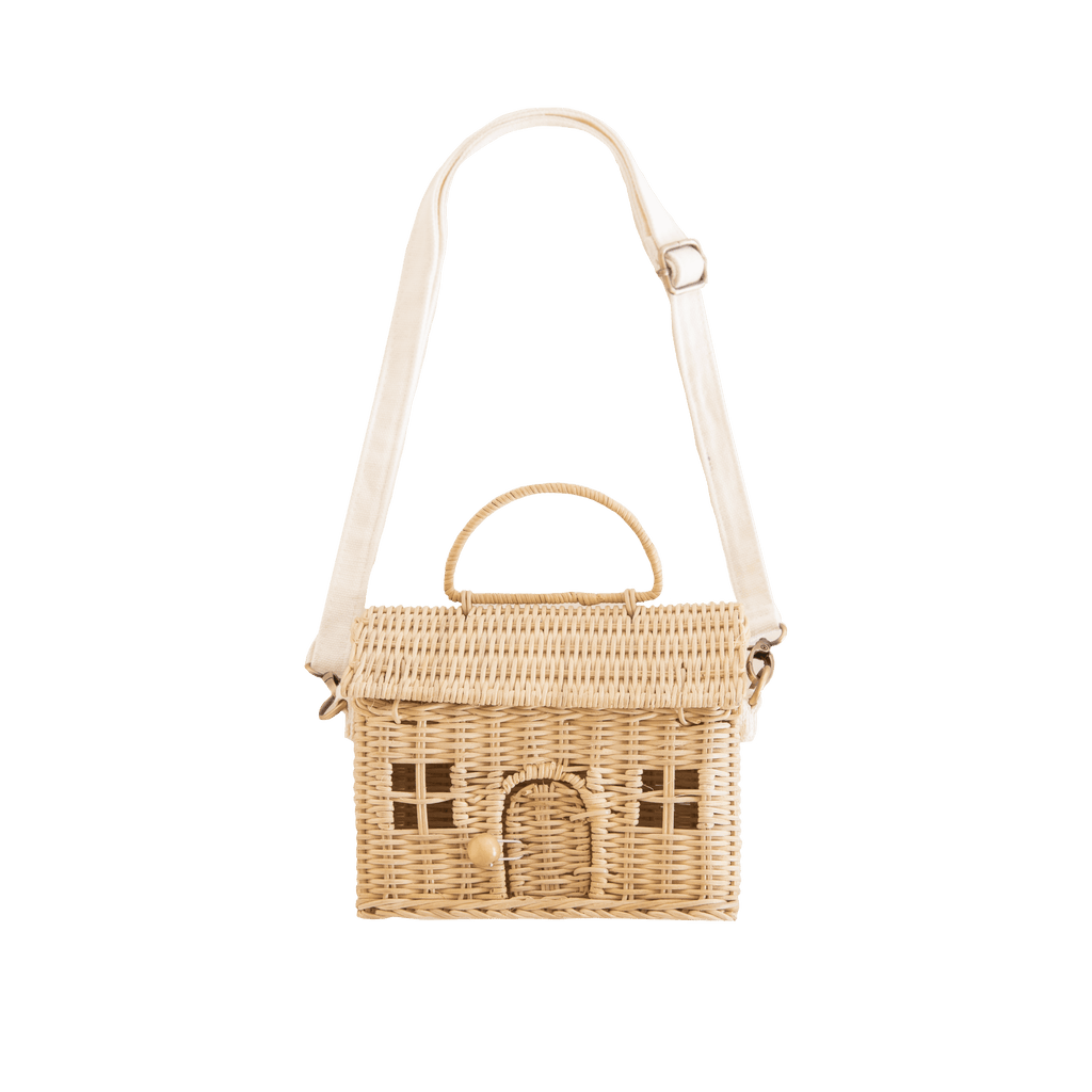 Rattan Casa Bag - Straw - Olli Ella