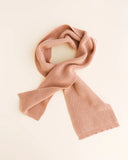 Sjaal Gustave - Rose - Hvid