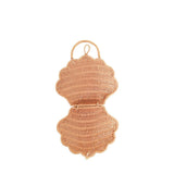 Rattan shell bag - Rose - Olli Ella