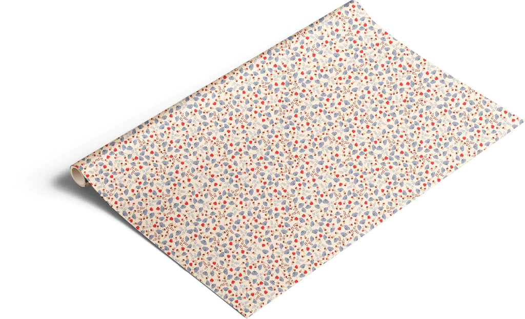 inpakpapier - marche de fleur - Konges Slojd