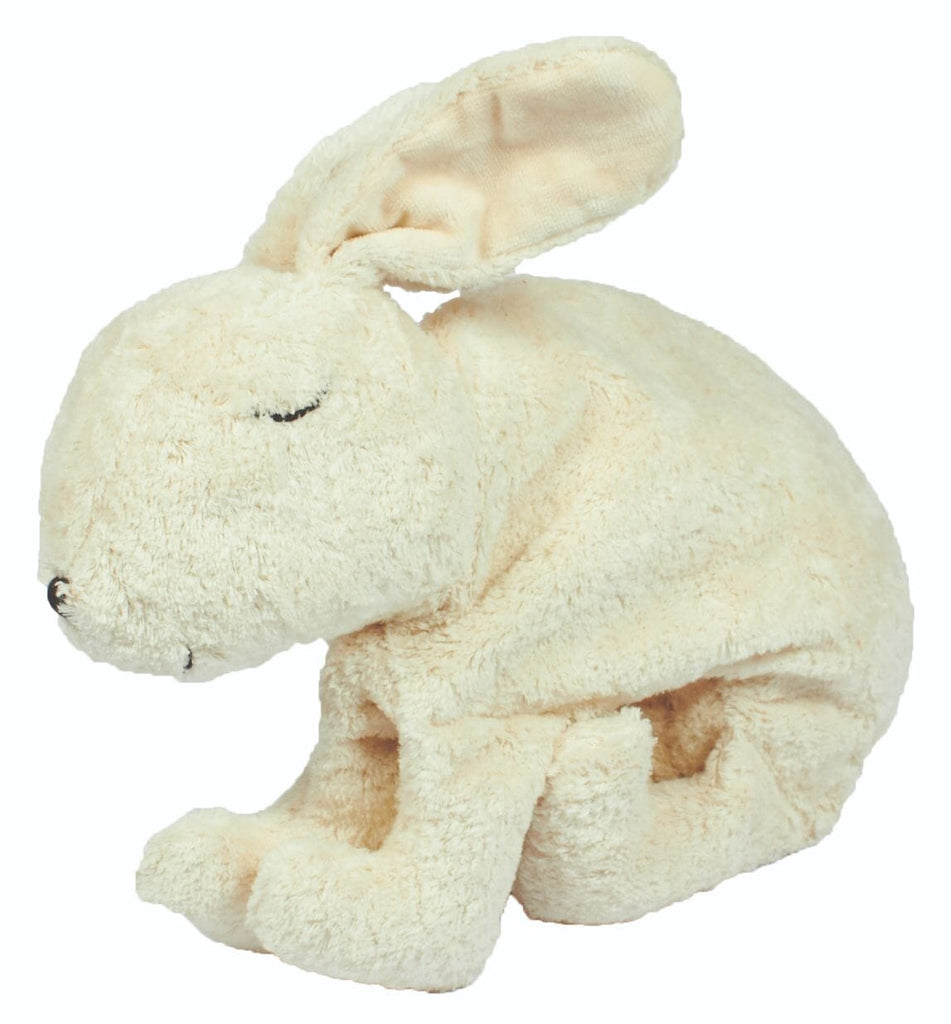 Cuddly rabbit with cherry stone heating pad - Large - White - Senger Naturwelt