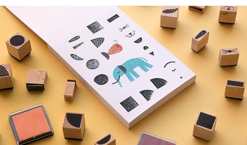 Stempelset - Bam! Animals - Londji