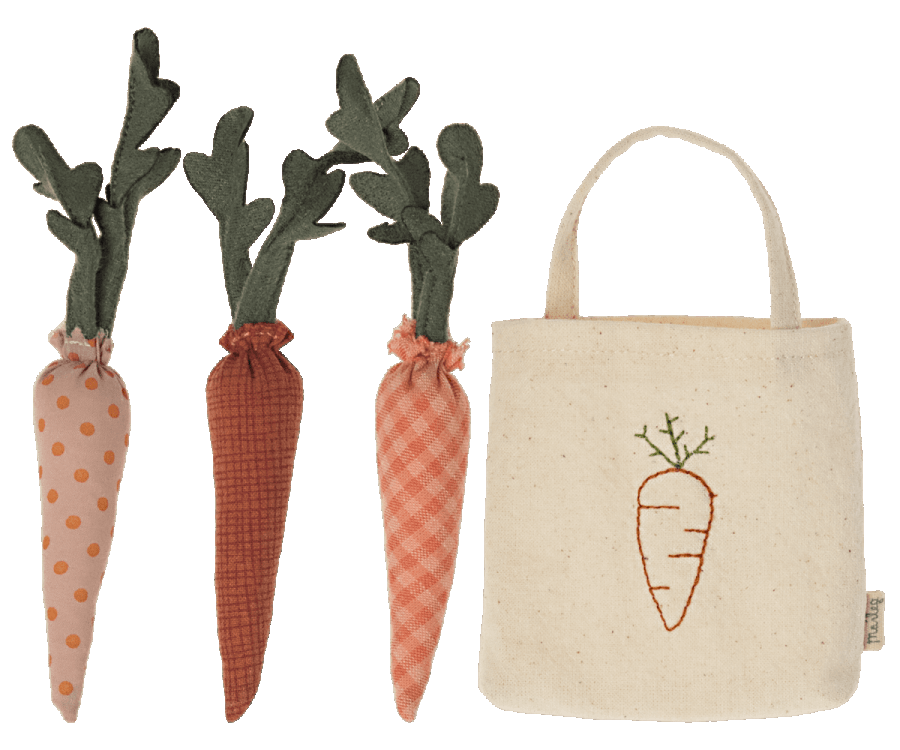 Carrots in shopping bag - Maileg