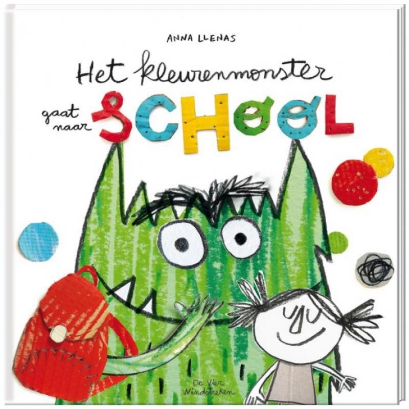 Bilderbuch Het Kleurenmonster gaat naar school - Anna Llenas - De Vier Windstreken