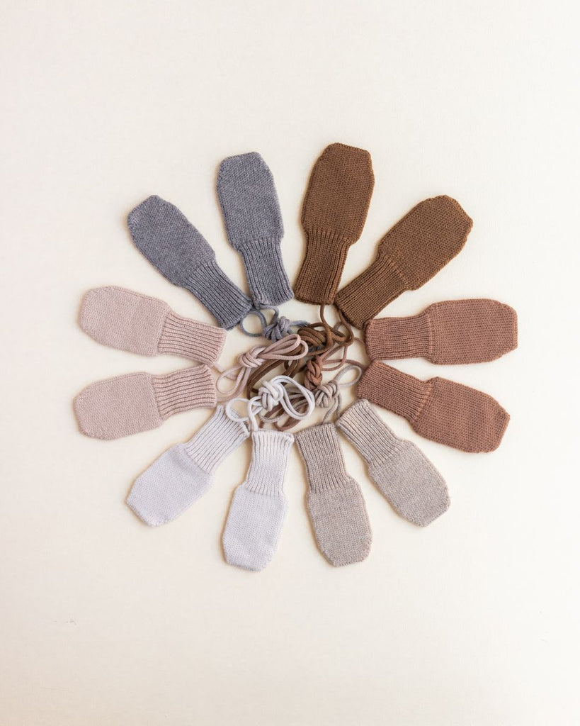 Moufles Fiza - Moufles Sand - Hvid