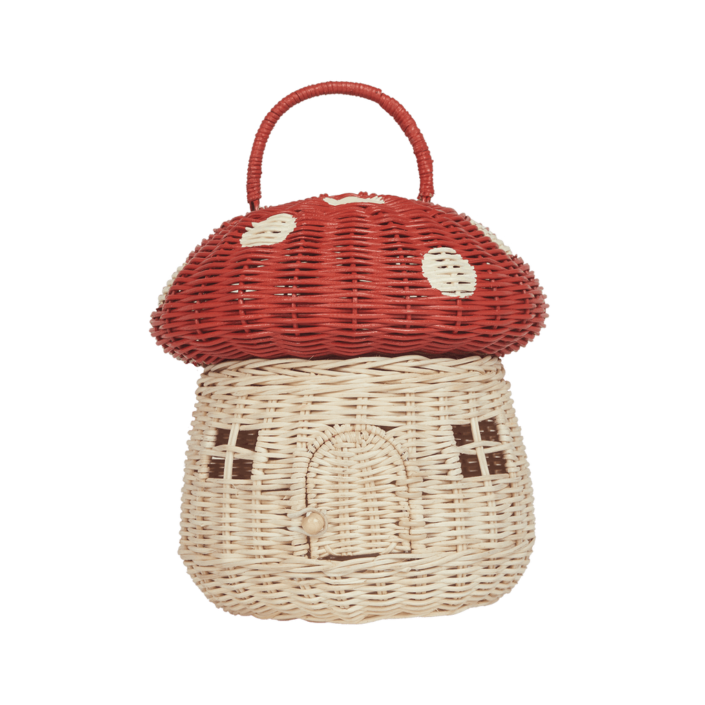 Mushroom basket - Red - Olli Ella