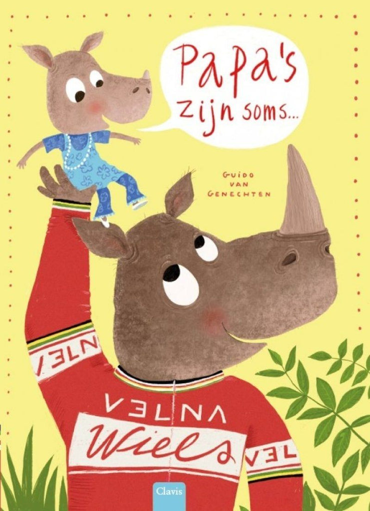 Prentenboek Papa's zijn soms - Guido van Genechten - Clavis