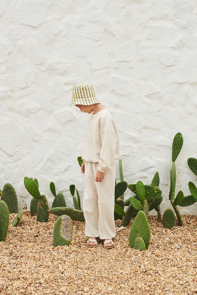 Chapeau de soleil bucket hat - Cotton stripe - LiiLU