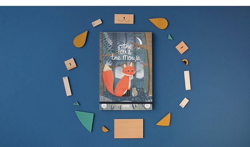 Houten spelletje - The Fox & The Mouse - Londji