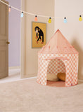 Speeltent - Check Apricot - Kid's Concept