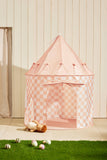 Speeltent - Check Apricot - Kid's Concept
