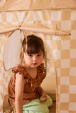 Speeltent - Check Yellow - Kid's Concept