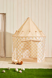 Speeltent - Check Yellow - Kid's Concept