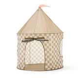 Speeltent - Check Khaki - Kid's Concept