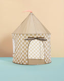 Speeltent - Check Khaki - Kid's Concept