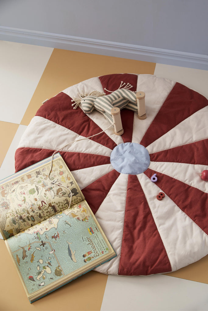 Speelmat - Circus Red - Kid's Concept