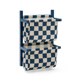 Wandrek textiel - Check Teal - Kid's Concept