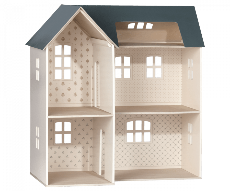 Wooden dollhouse - House of miniature Dollhouse - Maileg
