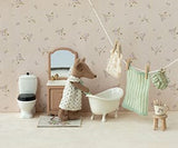 Bathroom cabinet with mirror - Dark powder - Maileg