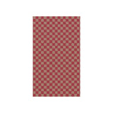 Cadeaupapier 10 m - Ruit - Poeder/Rood