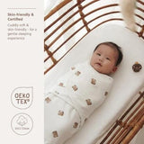 Inbakerdoek - Bear Multicolour - Meyco
