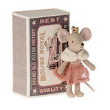 Princess mouse - little sister in matchbox - Maileg