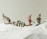 Souris d'hiver avec set de ski - Grande soeur - Maileg