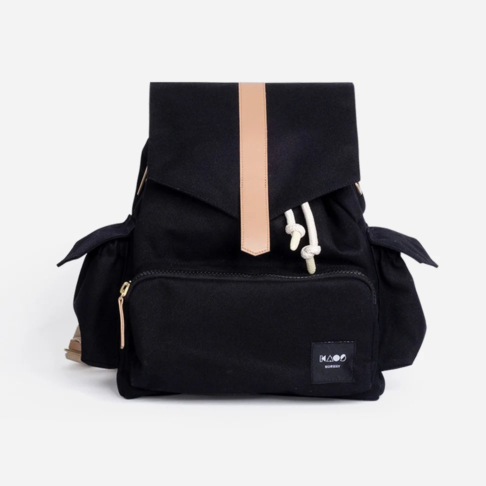 Backpack Diaper Bag Black Classic KAOS