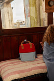 Rugzak small - Wonders Red hat + Zissou blue
