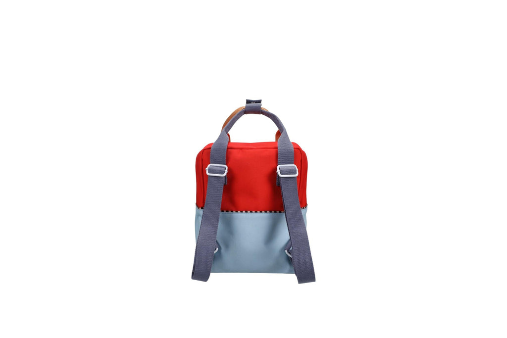 Rugzak small - Wonders Red hat + Zissou blue