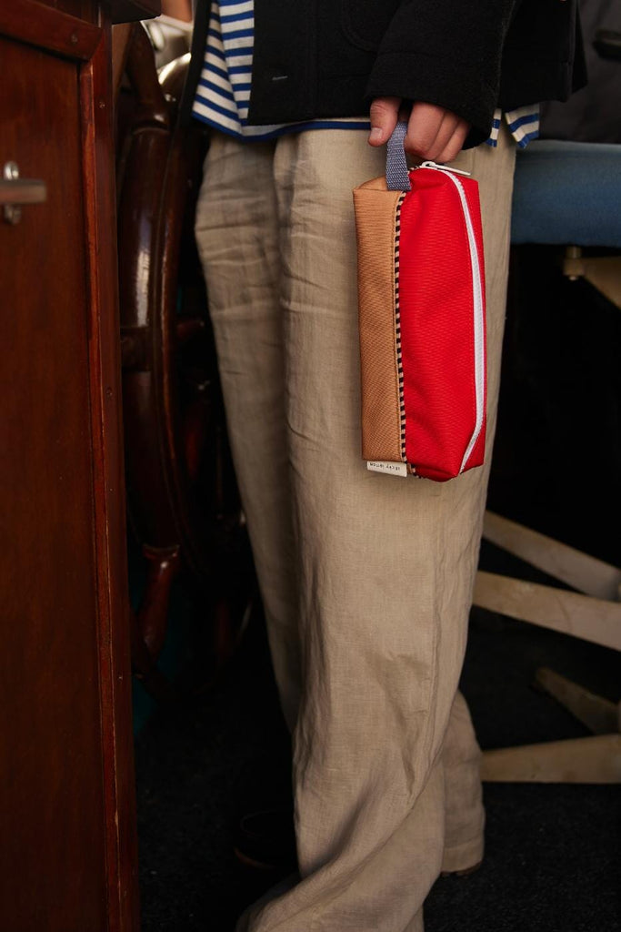 Pennenzak - Wonders Red hat + Jane beige