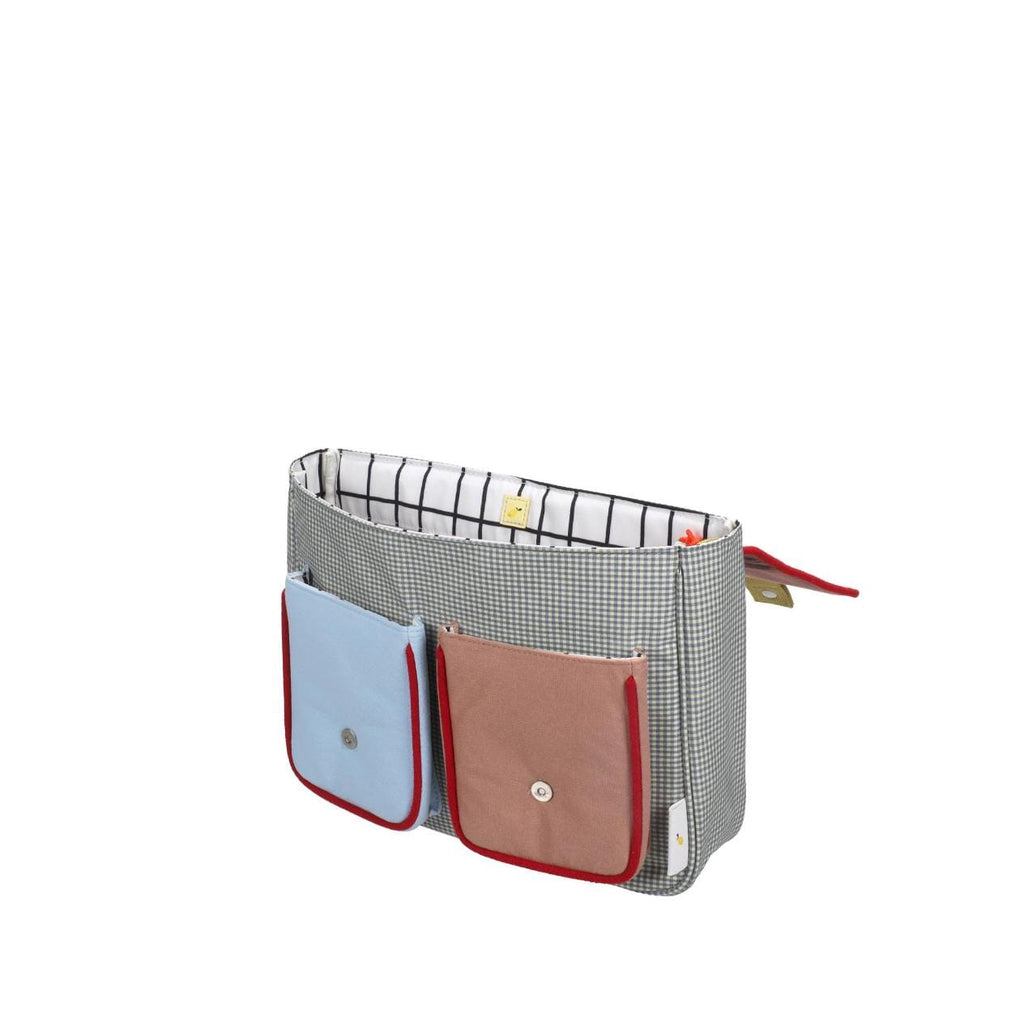 Schooltas - Gingham Midnight - Sticky Lemon