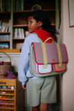 Schooltas - Gingham Midnight - Sticky Lemon
