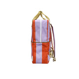 Rugzak large - Campfire Orange + Dewy Lilac - Sticky Lemon