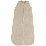Slaapzak ongevoerd pre-washed hydrofiel - Sand - Meyco