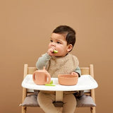 3-Pack Slab klittenband - Offwhite/Sand/Toffee - Meyco