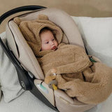 Wikkeldeken teddy - Bear Warm Brown - Meyco