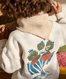 Fleece sweater met print - Sketches - Play Up